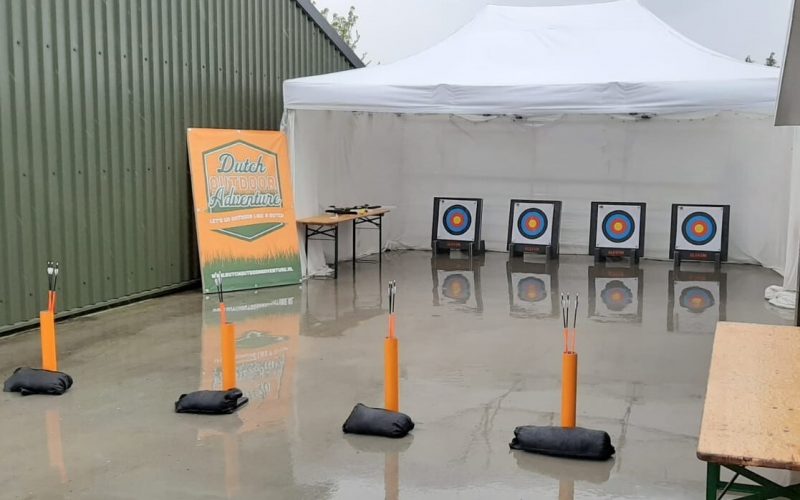 Opstelling-boogschieten